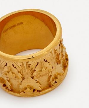 Aymer Maria - 18ct Gold-Plated Recycled Pilastro Ring I image number 3