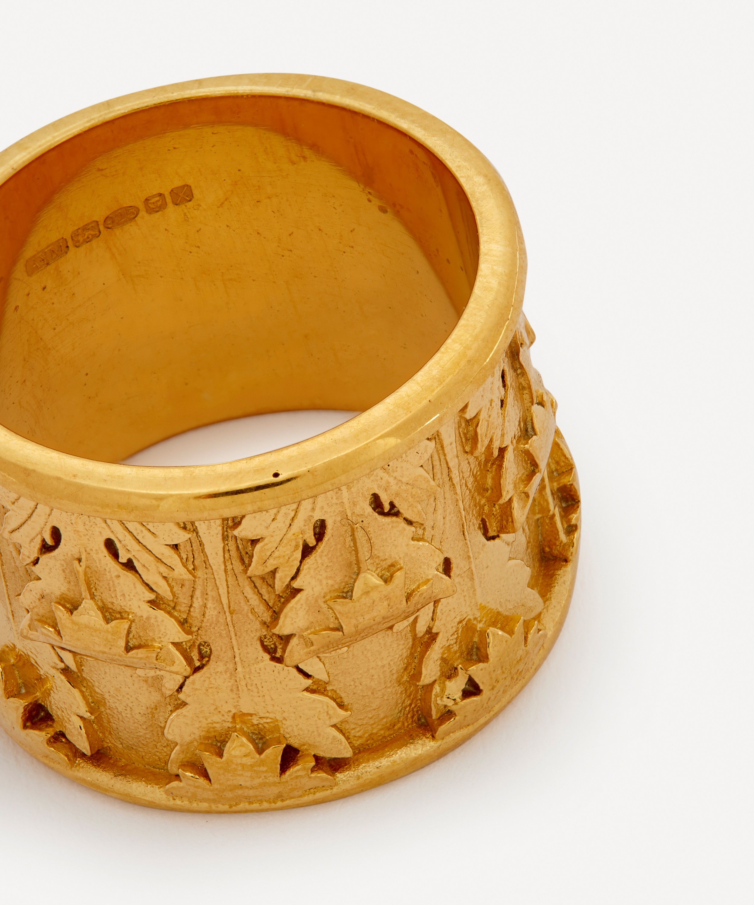 Aymer Maria - 18ct Gold-Plated Recycled Pilastro Ring I image number 3