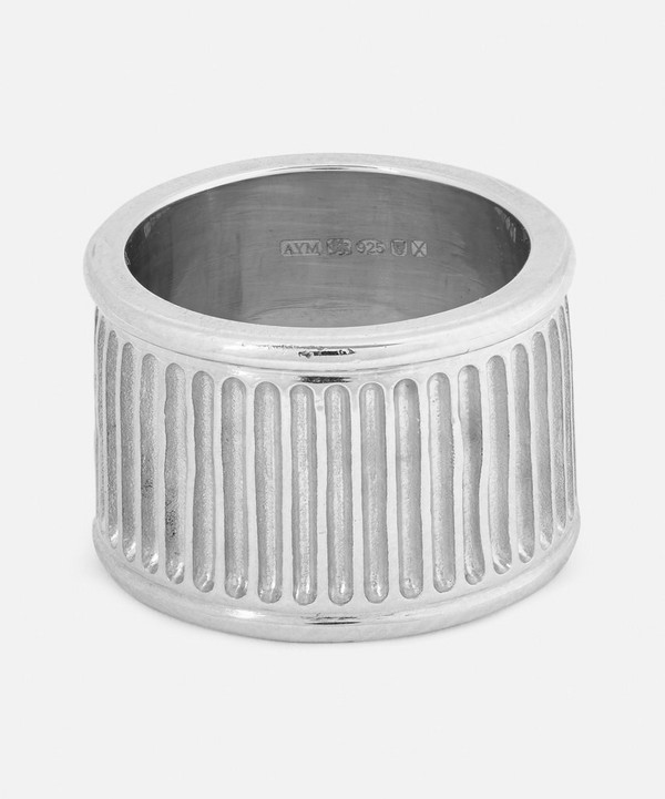 Aymer Maria - Sterling Silver Recycled Pilastro Ring VII image number null