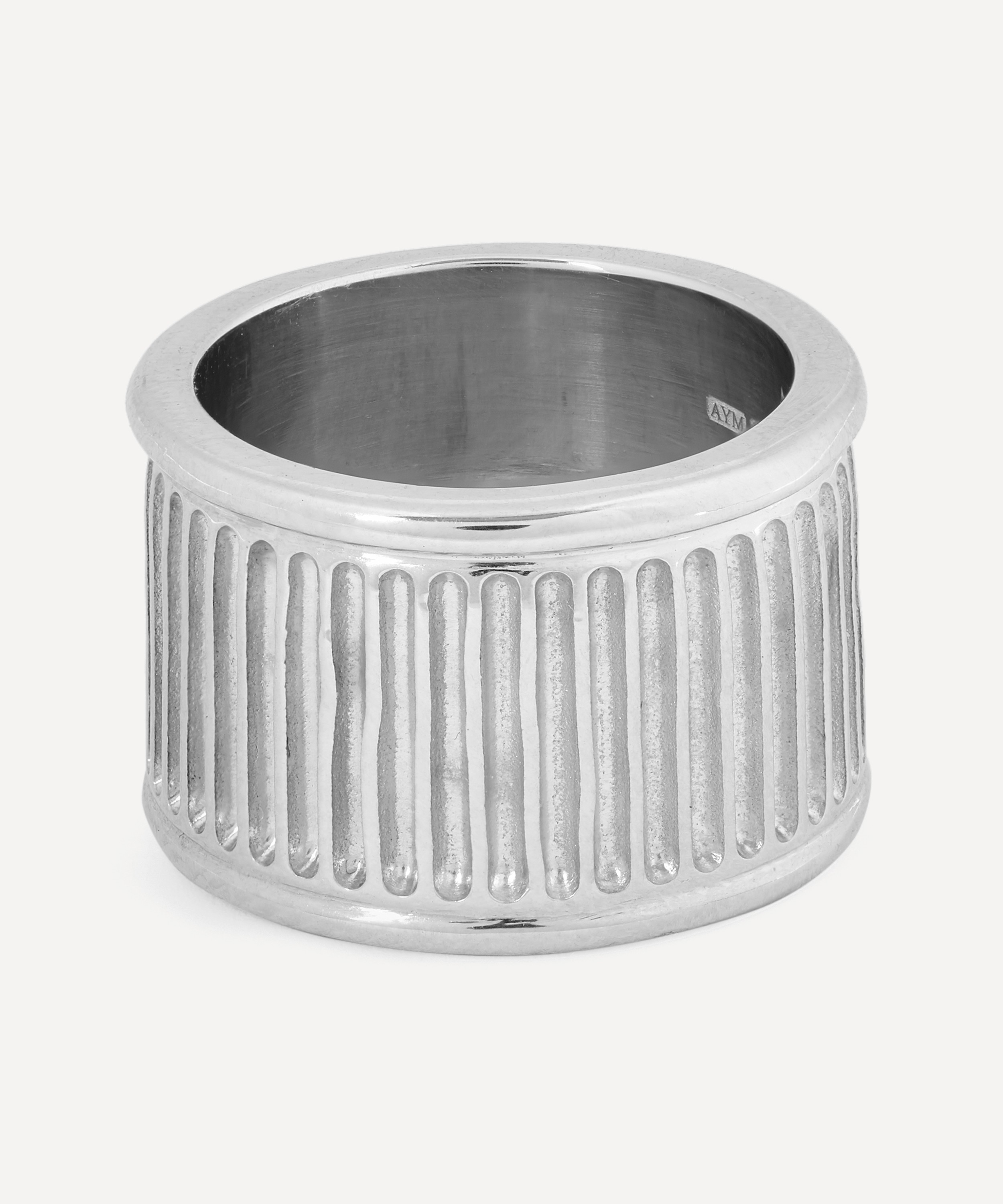Aymer Maria - Sterling Silver Recycled Pilastro Ring VII image number 2