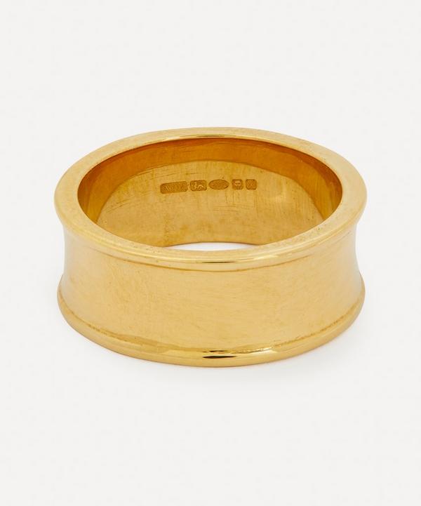 Aymer Maria - 18ct Gold-Plated Recycled Pilastro Ring XII