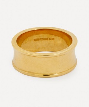 Aymer Maria - 18ct Gold-Plated Recycled Pilastro Ring XII image number 0