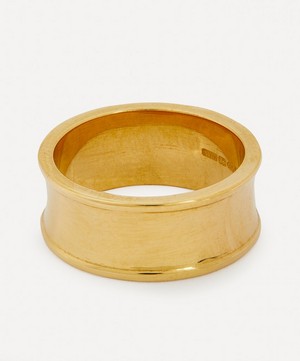 Aymer Maria - 18ct Gold-Plated Recycled Pilastro Ring XII image number 2
