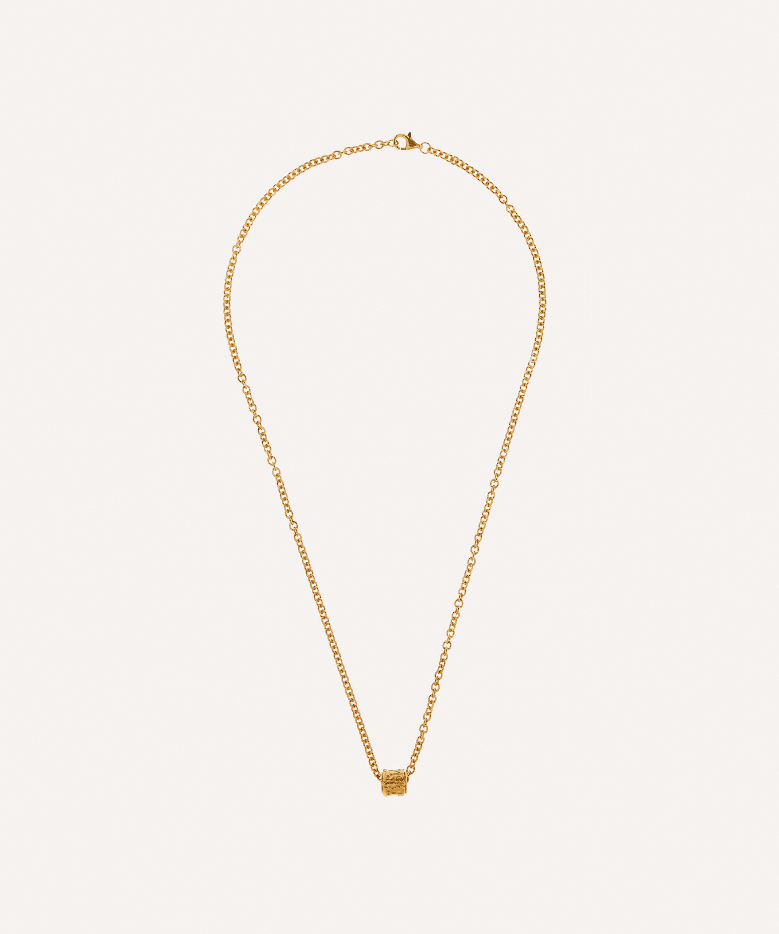 Aymer Maria - 18ct Gold-Plated Recycled Pilastro Pendant Necklace II image number 2