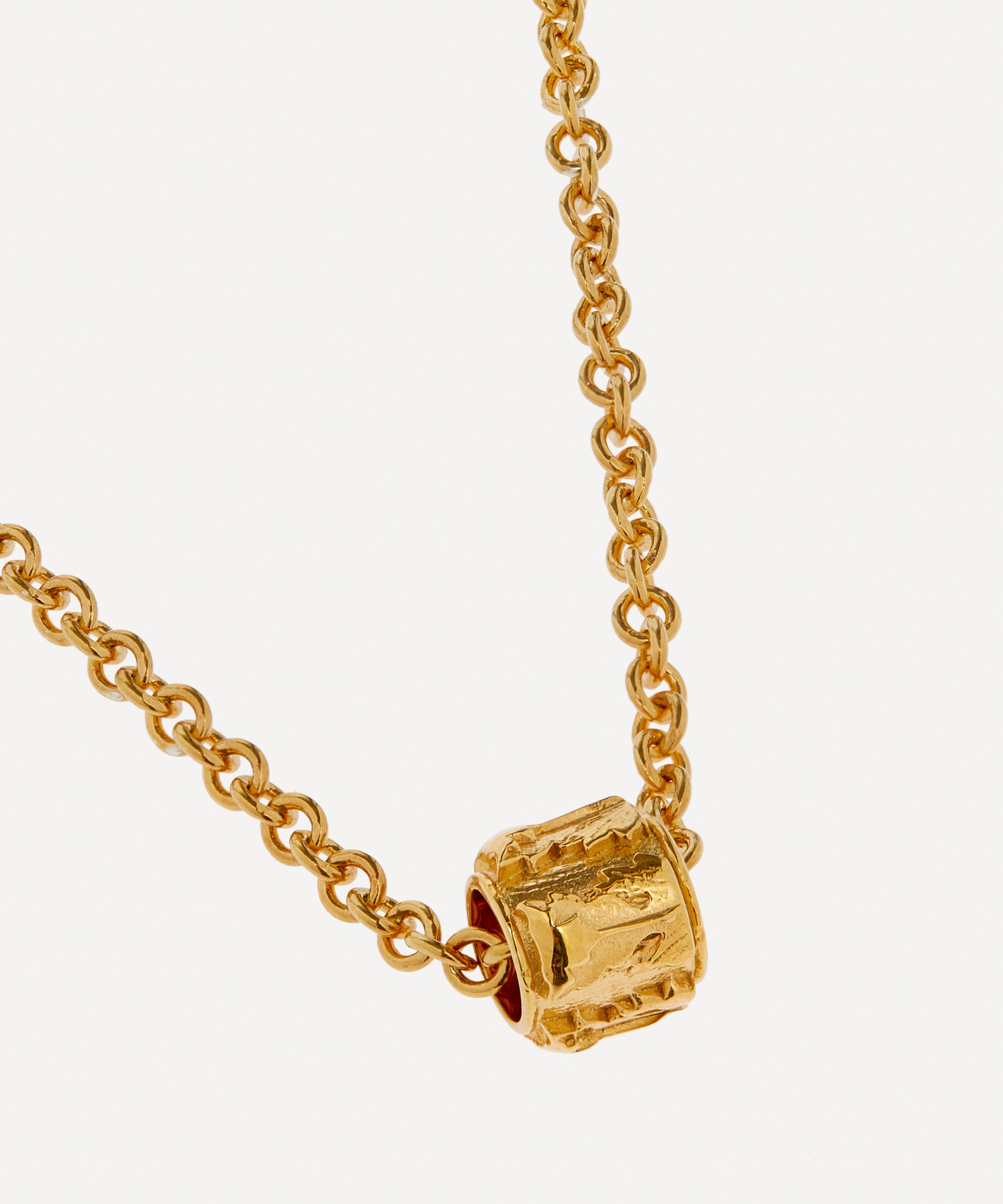 Aymer Maria - 18ct Gold-Plated Recycled Pilastro Pendant Necklace II image number 3