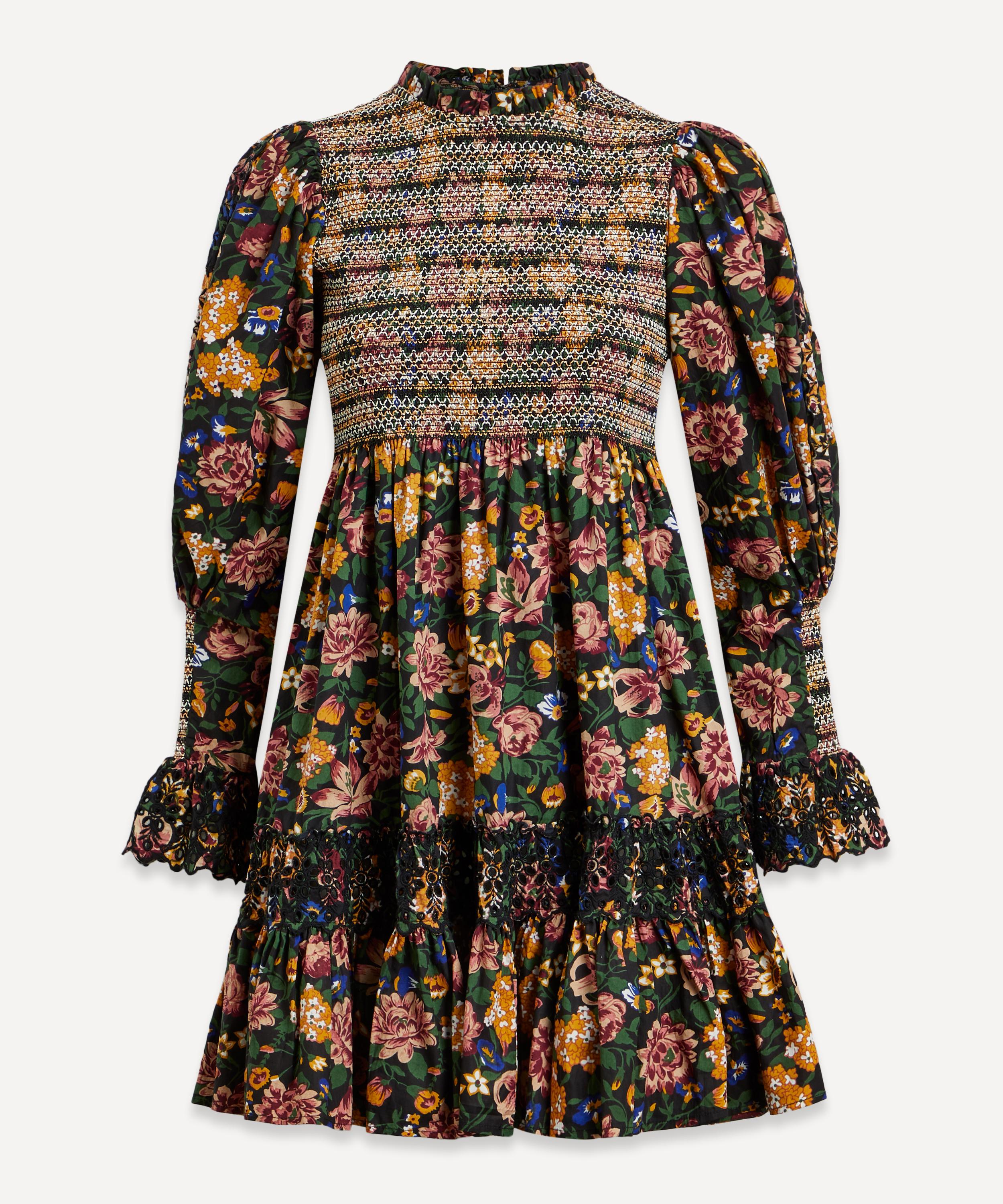 byTiMo - Poplin Smocking Mini-Dress image number 0