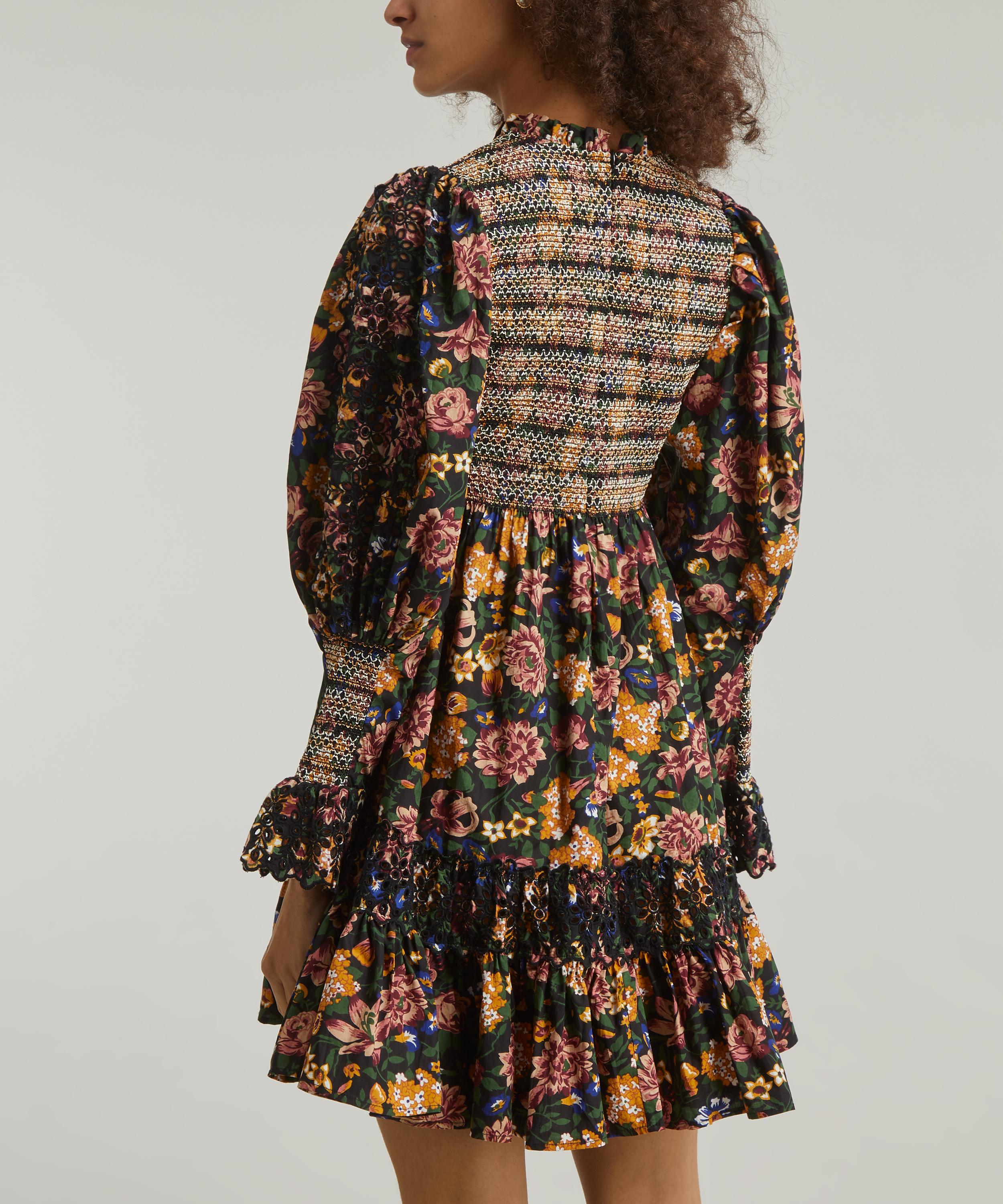 byTiMo - Poplin Smocking Mini-Dress image number 3