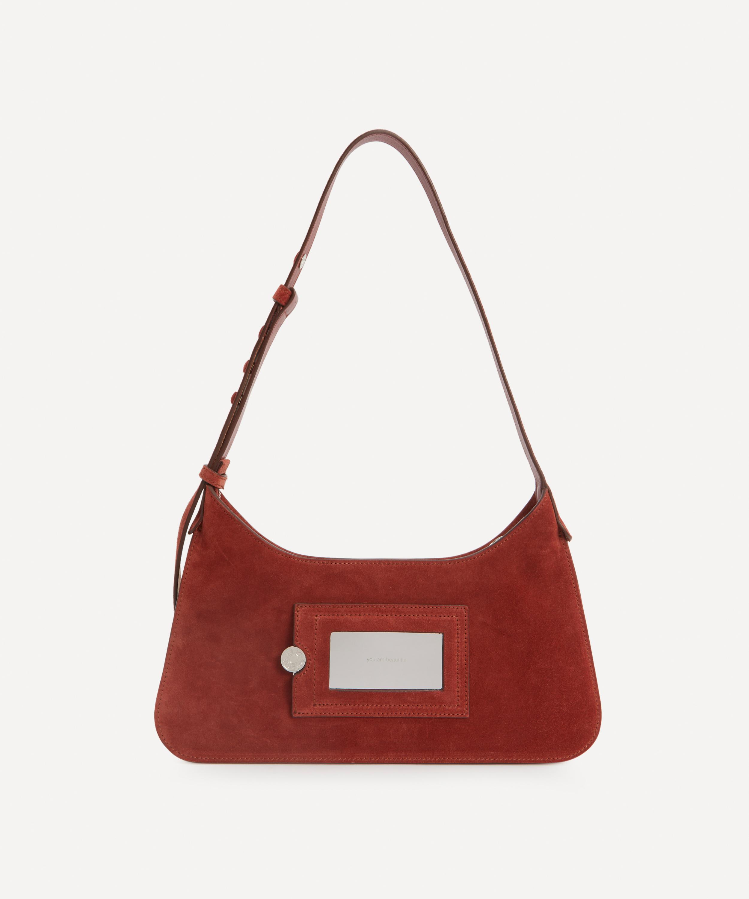 Acne Studios - Platt Suede Mini Shoulder Bag image number 3