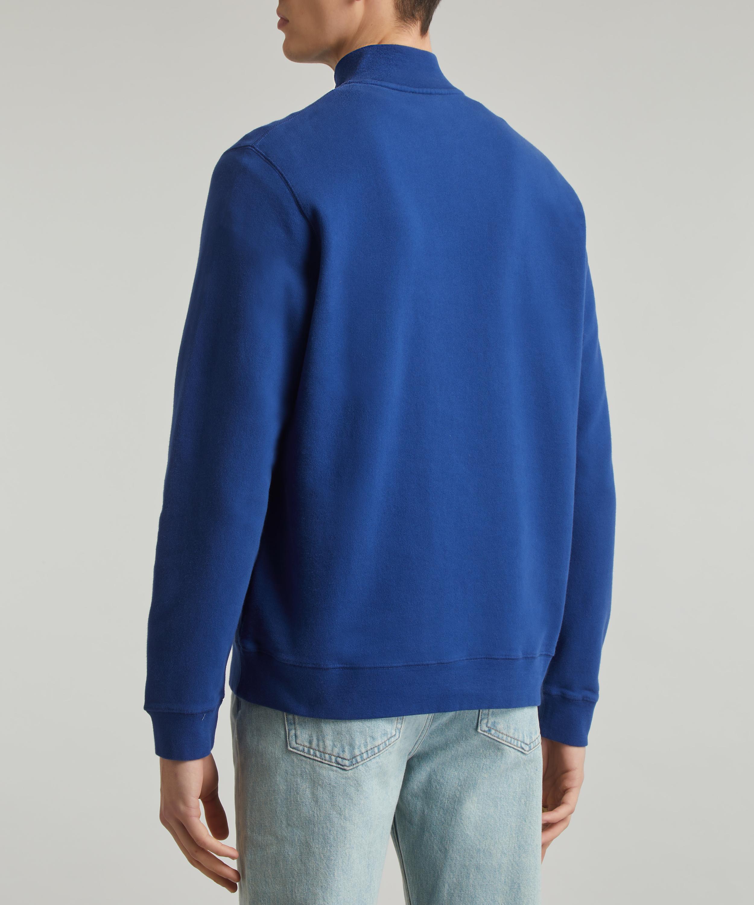 Sunspel Half-Zip Loopback Sweatshirt