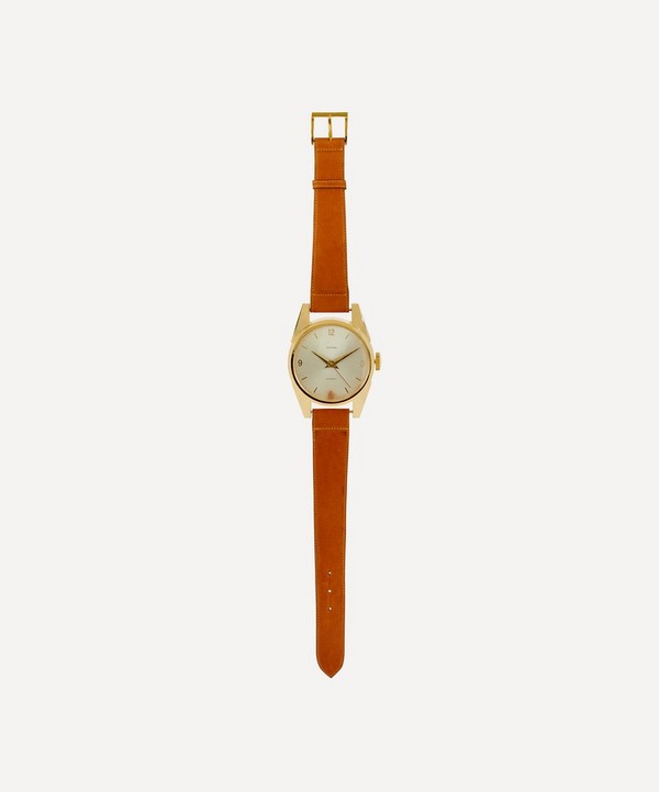 Designer Vintage - Rare 1960’s Estyma Gilt Wall Clock Watch image number null