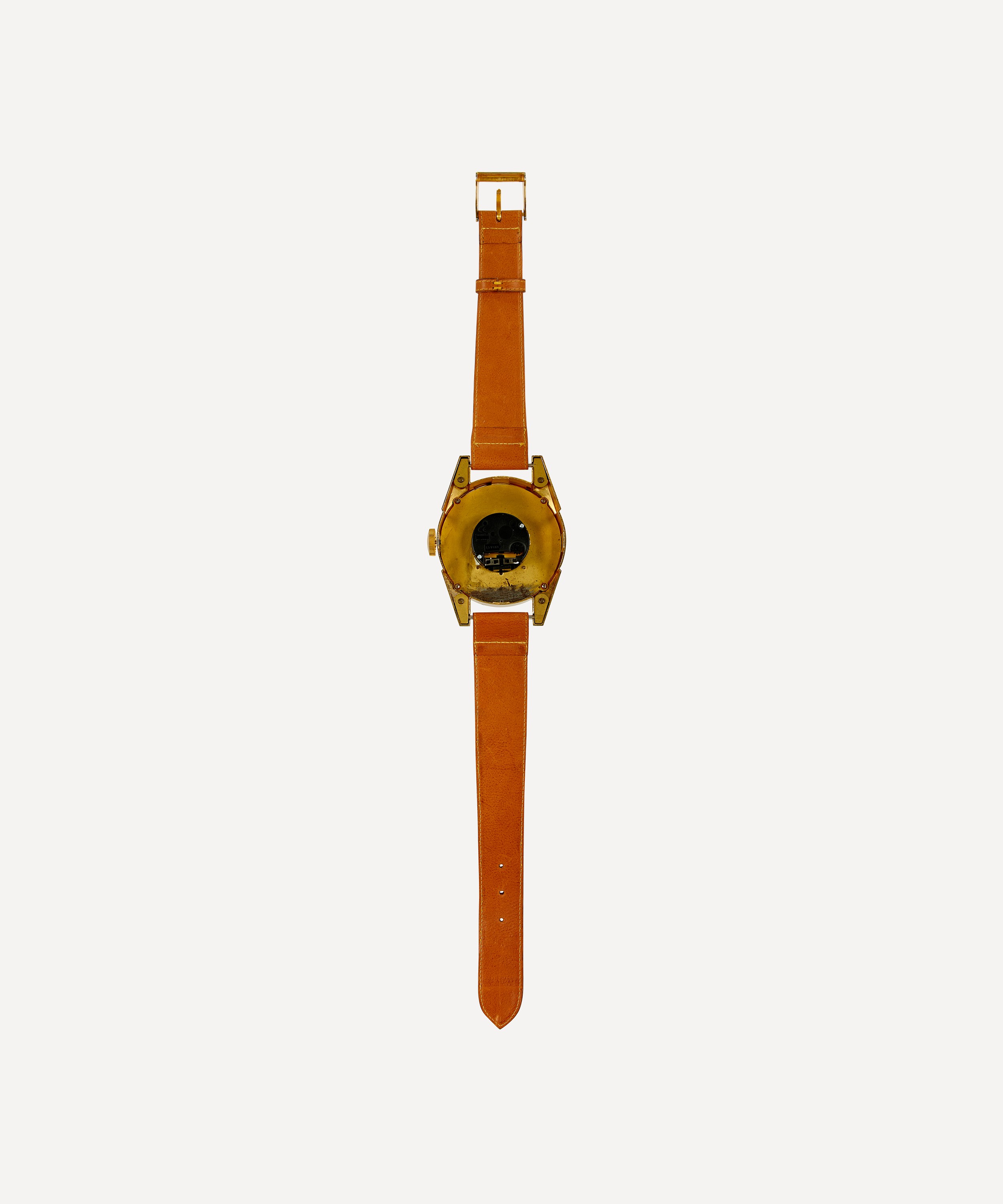 Designer Vintage - Rare 1960’s Estyma Gilt Wall Clock Watch image number 2
