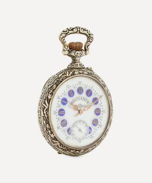Designer Vintage - Late Victorian Regulateur de Marine Silver Plate Clock image number 1