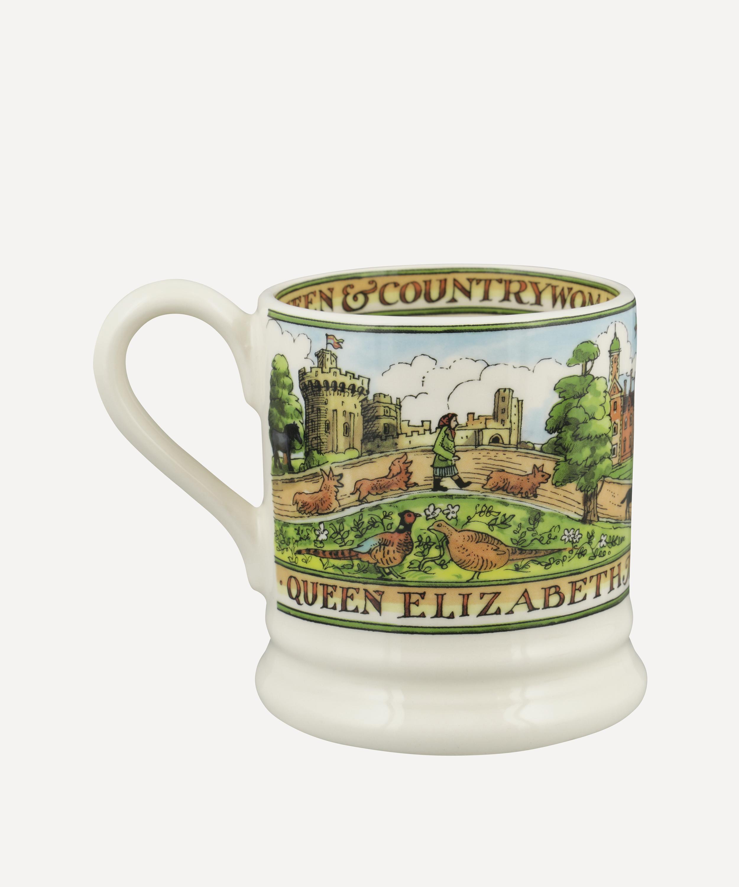 Emma Bridgewater - Queen & Countrywoman Elizabeth Half-Pint Mug image number 1