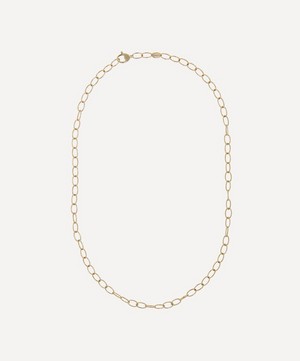 Liberty - 9ct Gold Plain Link Chain Necklace image number 0