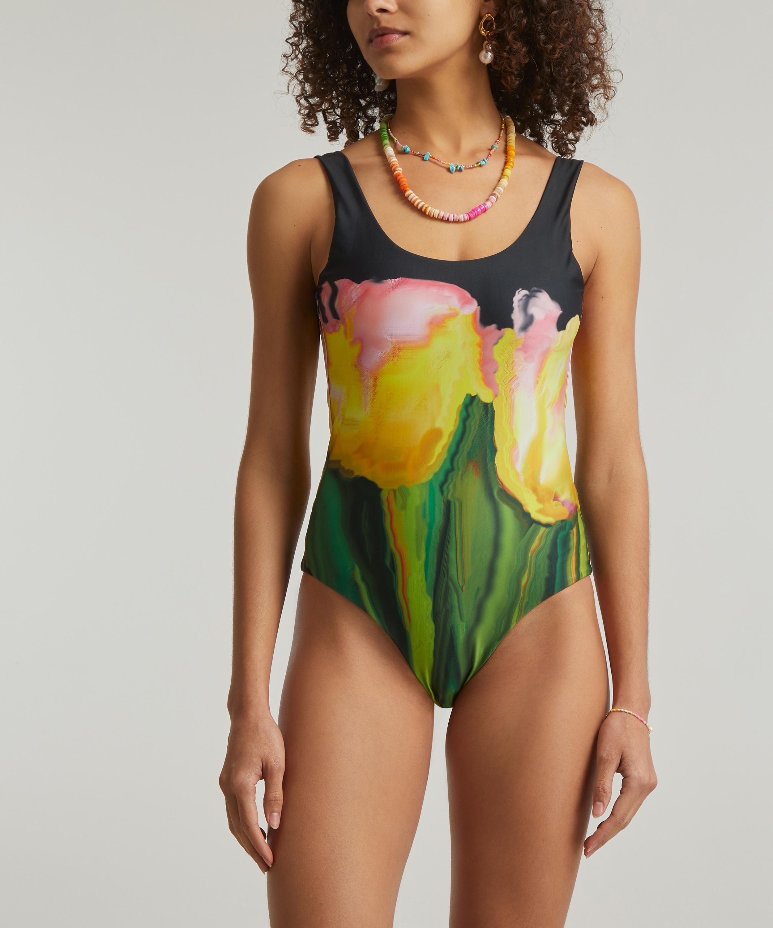 Stine Goya Angela Night Tulips Swimsuit Liberty