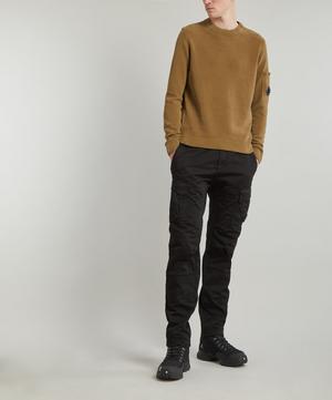 C.P. Company - Chenille Cotton Crew Neck Knit Jumper image number 1