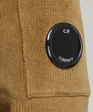 C.P. Company - Chenille Cotton Crew Neck Knit Jumper image number 4