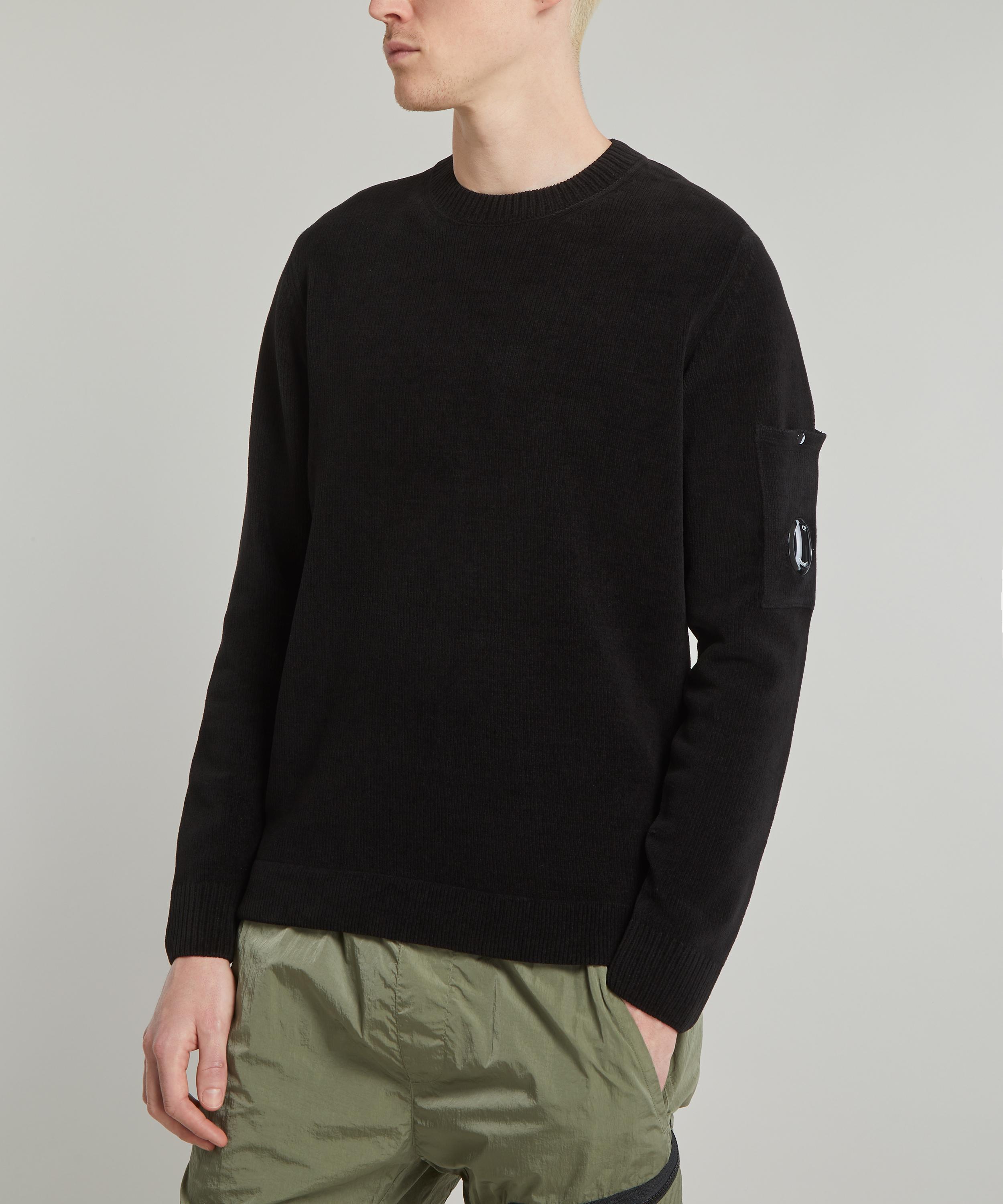 C.P. Company Chenille Cotton Crew Neck Knit Jumper | Liberty