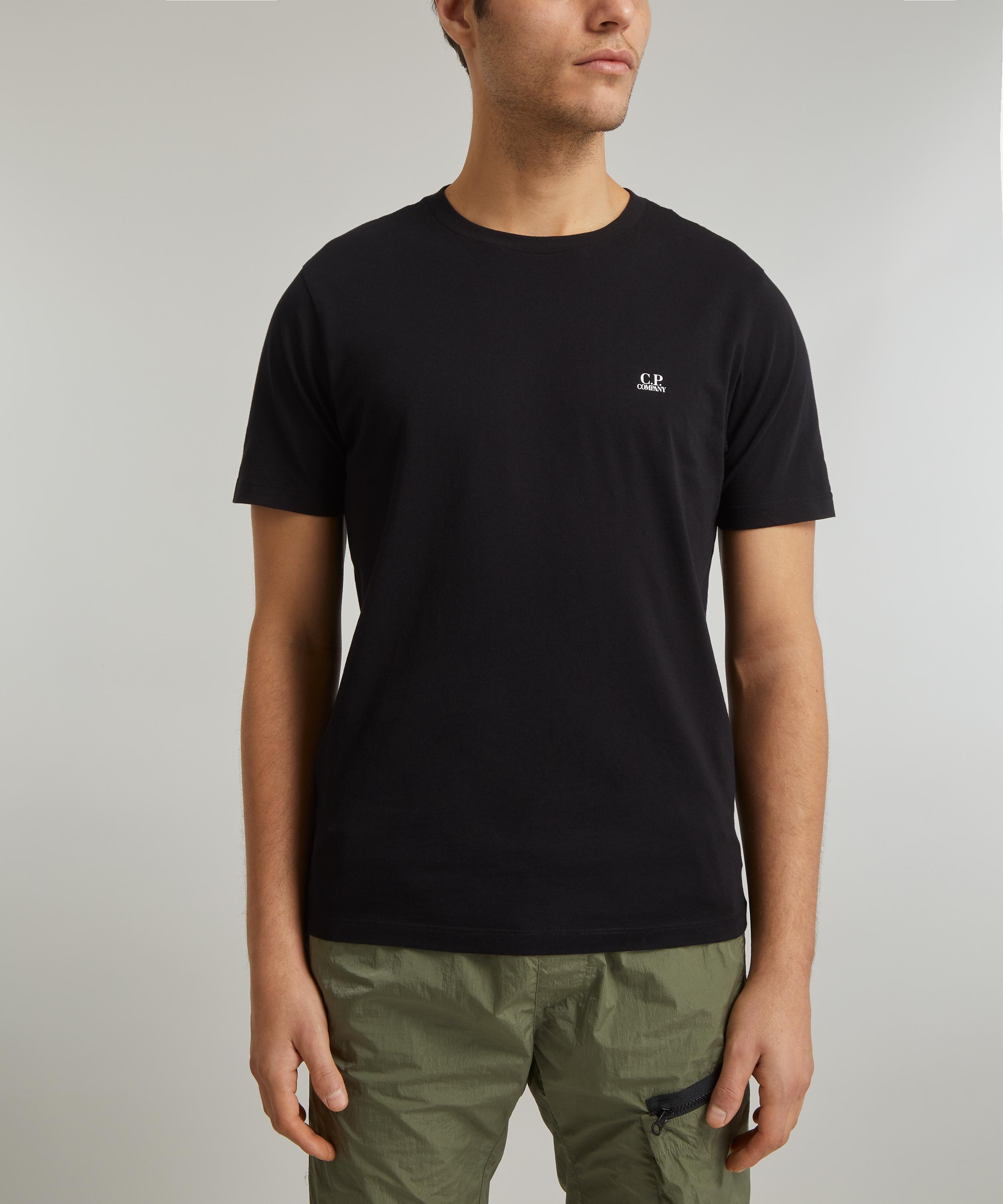 C.P. Company 30 1 Jersey Small Logo T-Shirt | Liberty