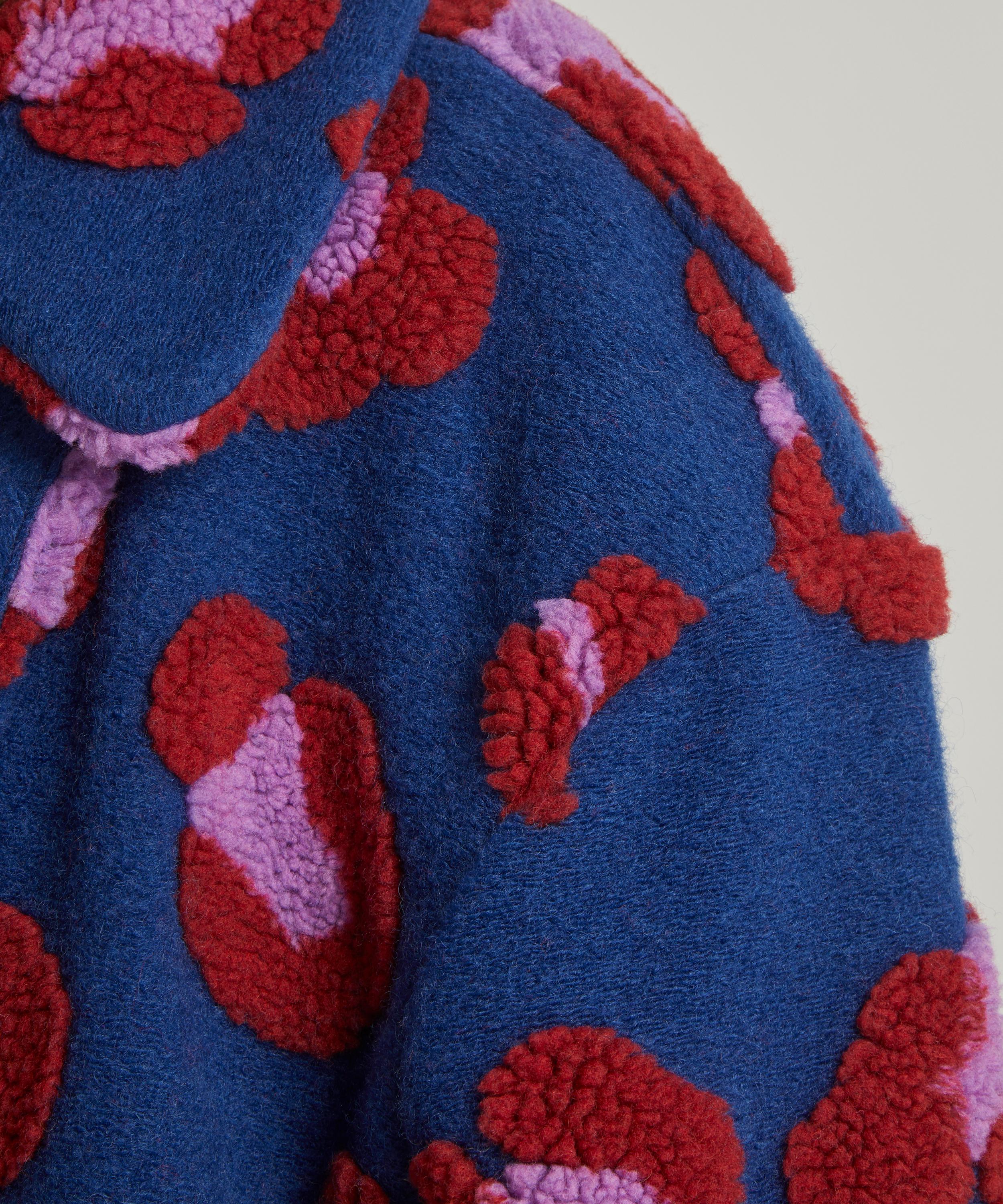 FARM Rio - Mixed Leopards Fleece Coat image number 4