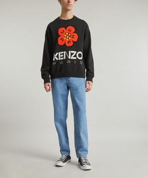 Kenzo - Boke Flower-Intarsia Knitted Jumper image number 1