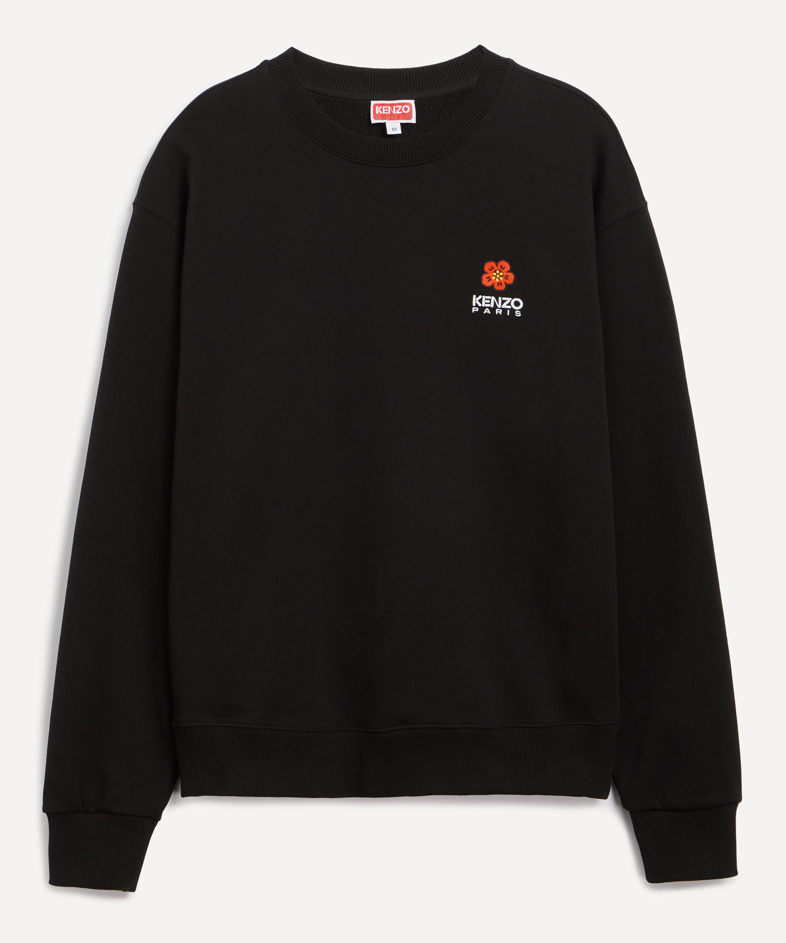 Kenzo - Boke Flower Logo-Embroidered Knitted Jumper image number 0