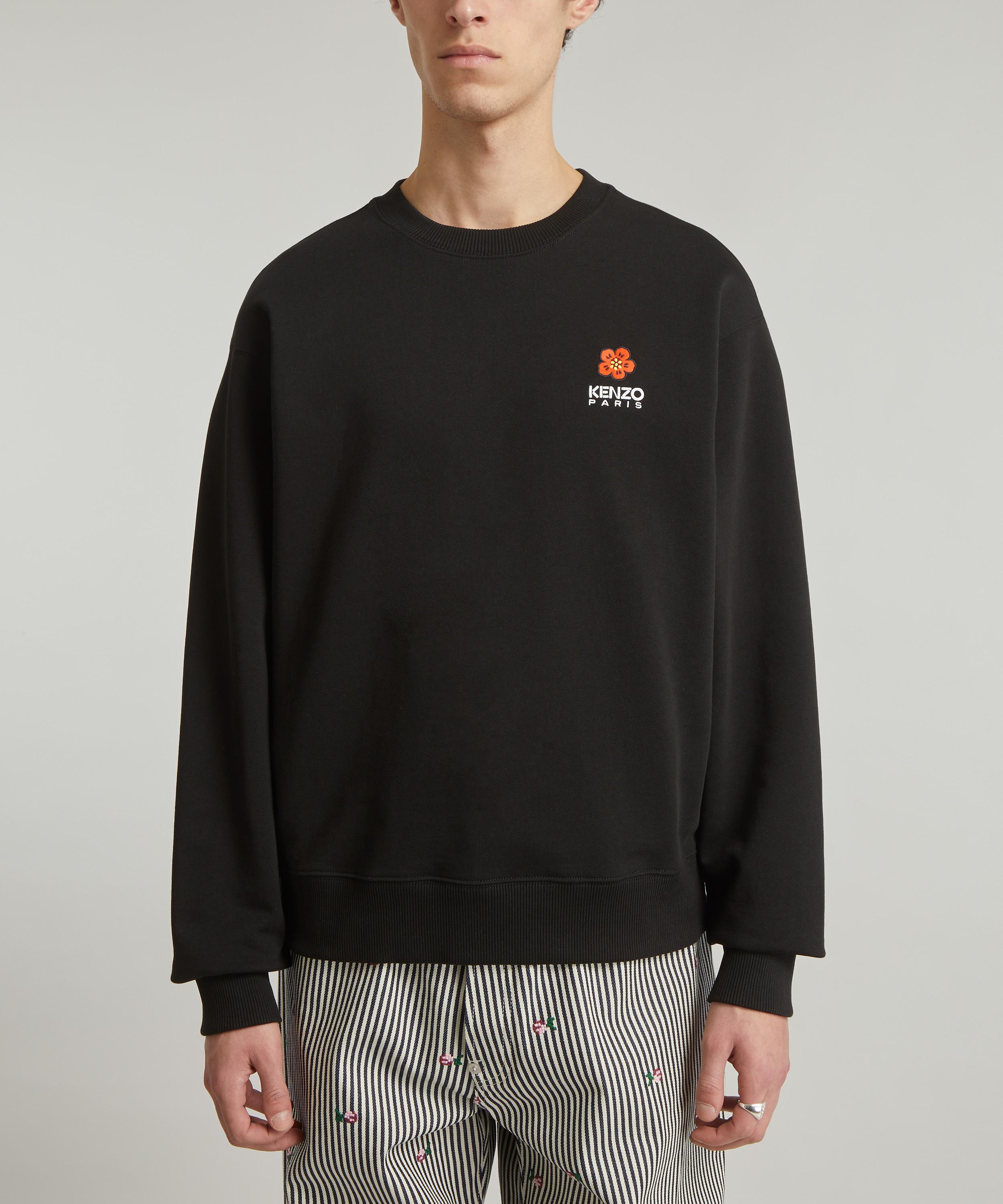 Kenzo - Boke Flower Logo-Embroidered Knitted Jumper image number 2