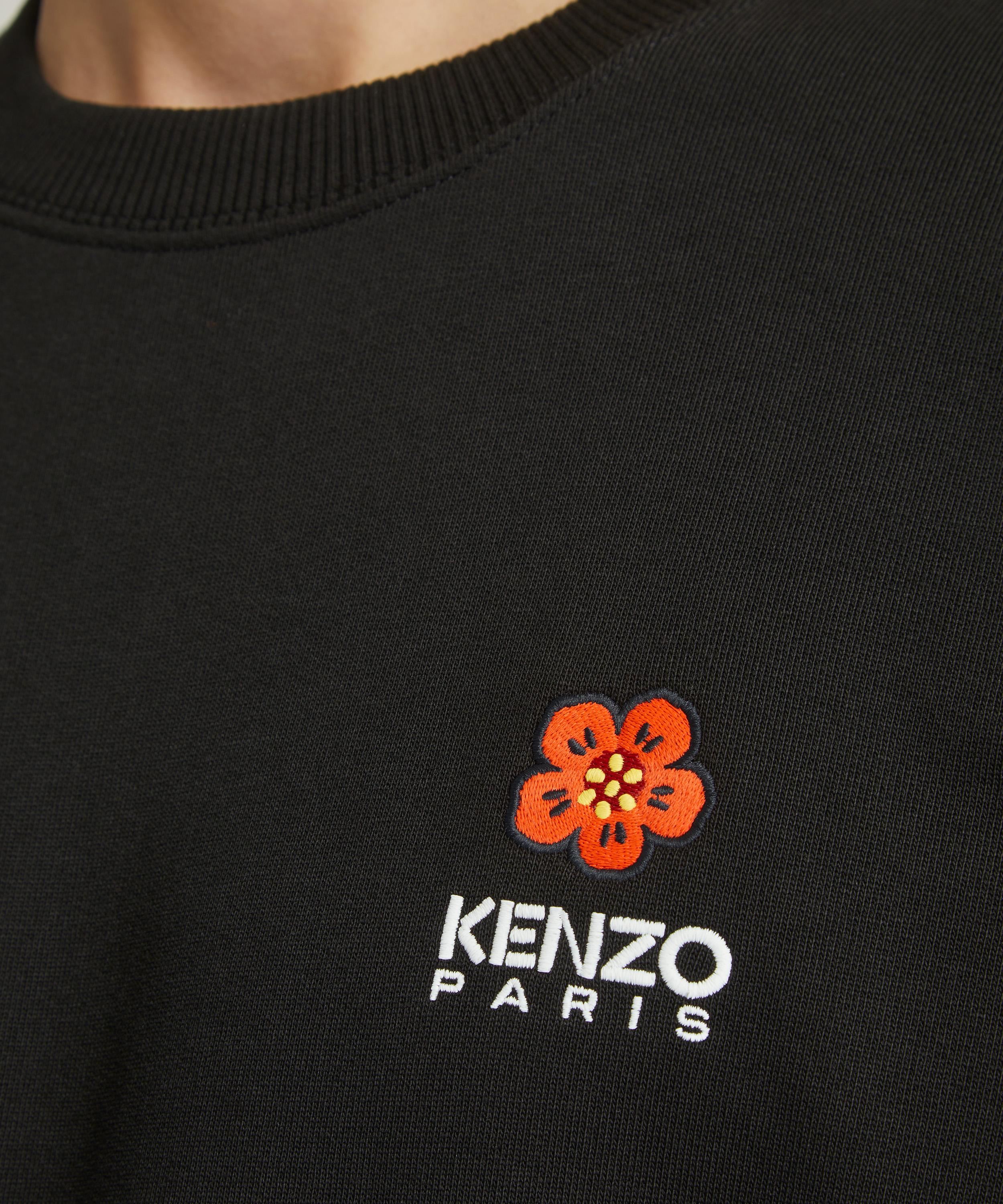 Kenzo Boke Flower Logo Embroidered Knitted Jumper Liberty