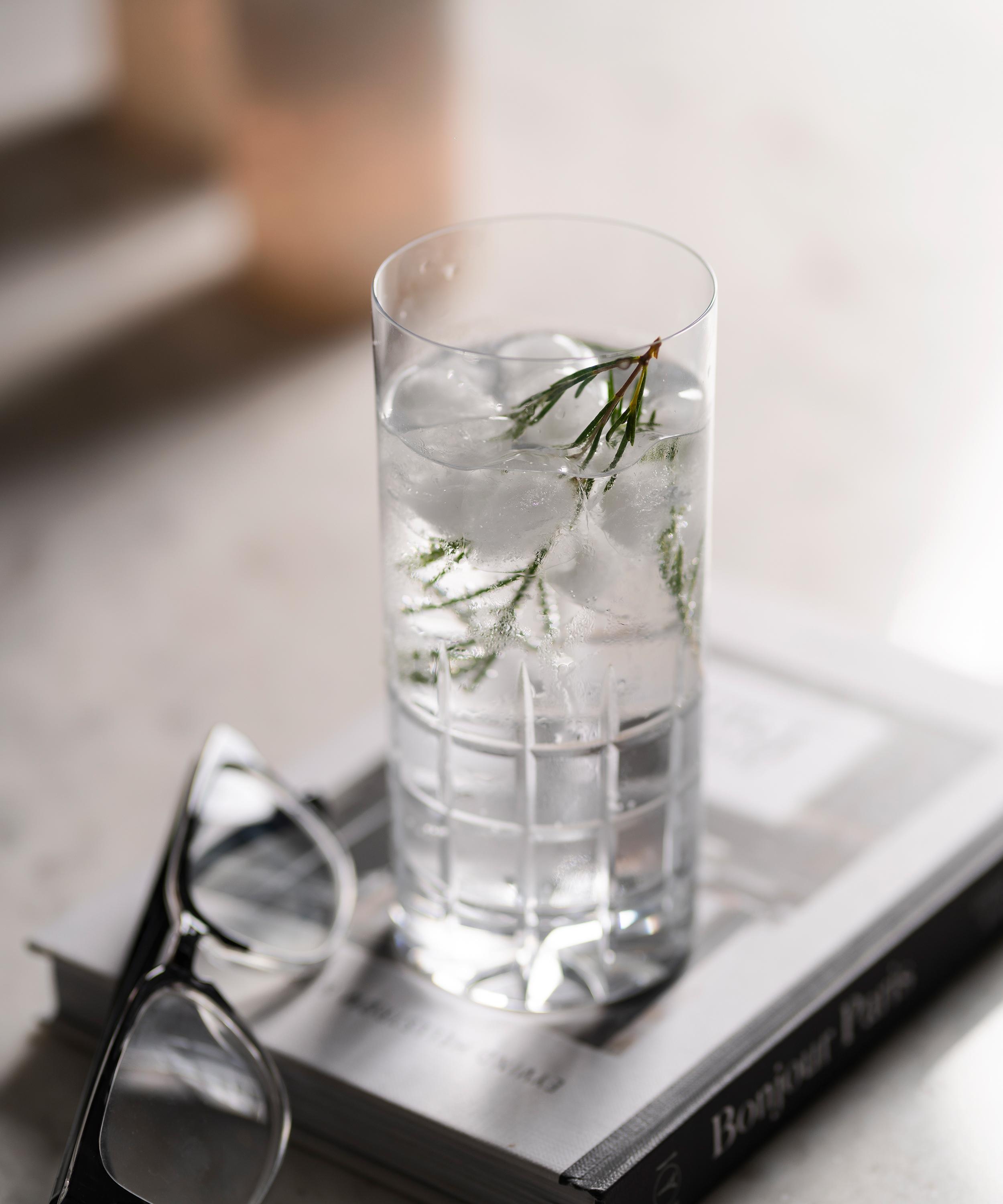 Hadeland Glassverk - Kube Highball Glasses Set of 2 image number 1