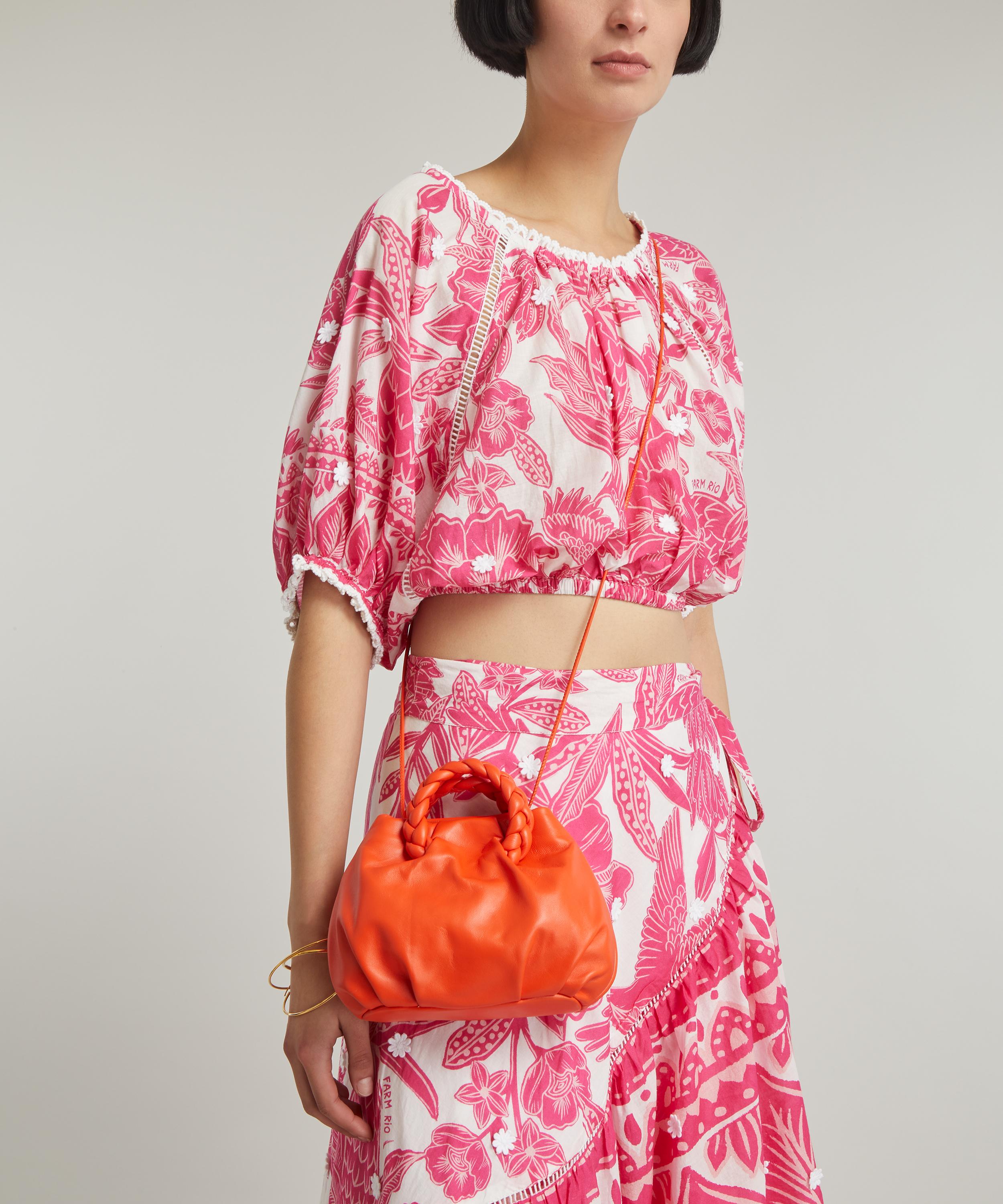 HEREU - Bombon Braided Handle Crossbody Bag image number 1