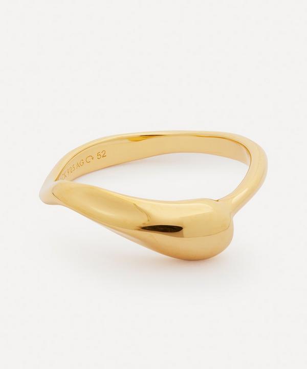 Maria Black - 22ct Gold-Plated Ember Ring image number null