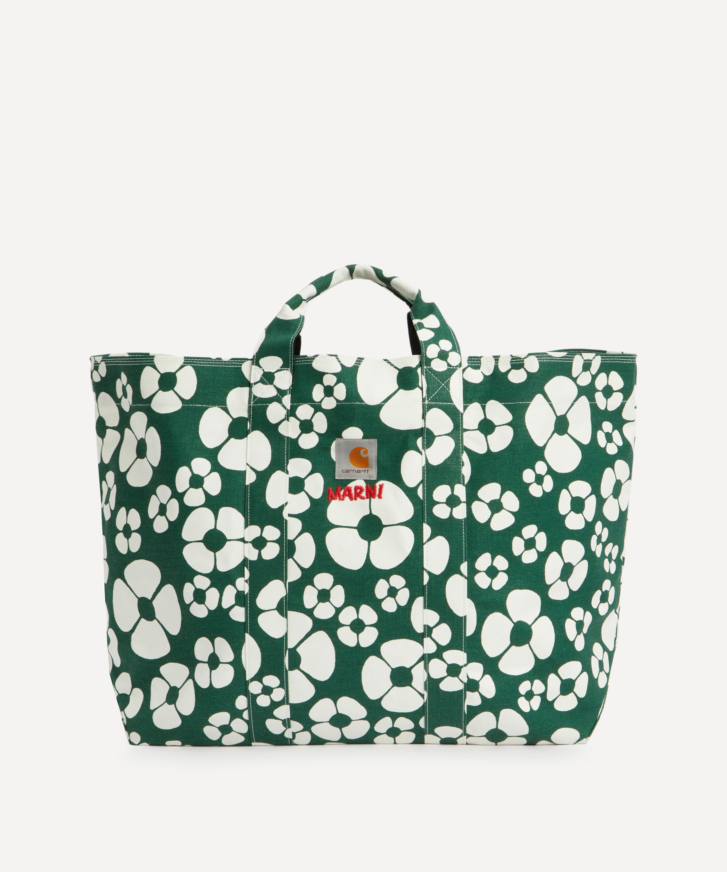 MARNI X CARHARTT WIP - Floral Shopper Bag image number 0