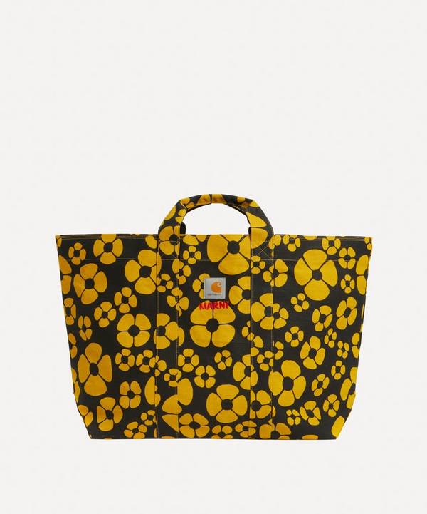 MARNI X CARHARTT WIP - Floral Shopper Bag image number 0