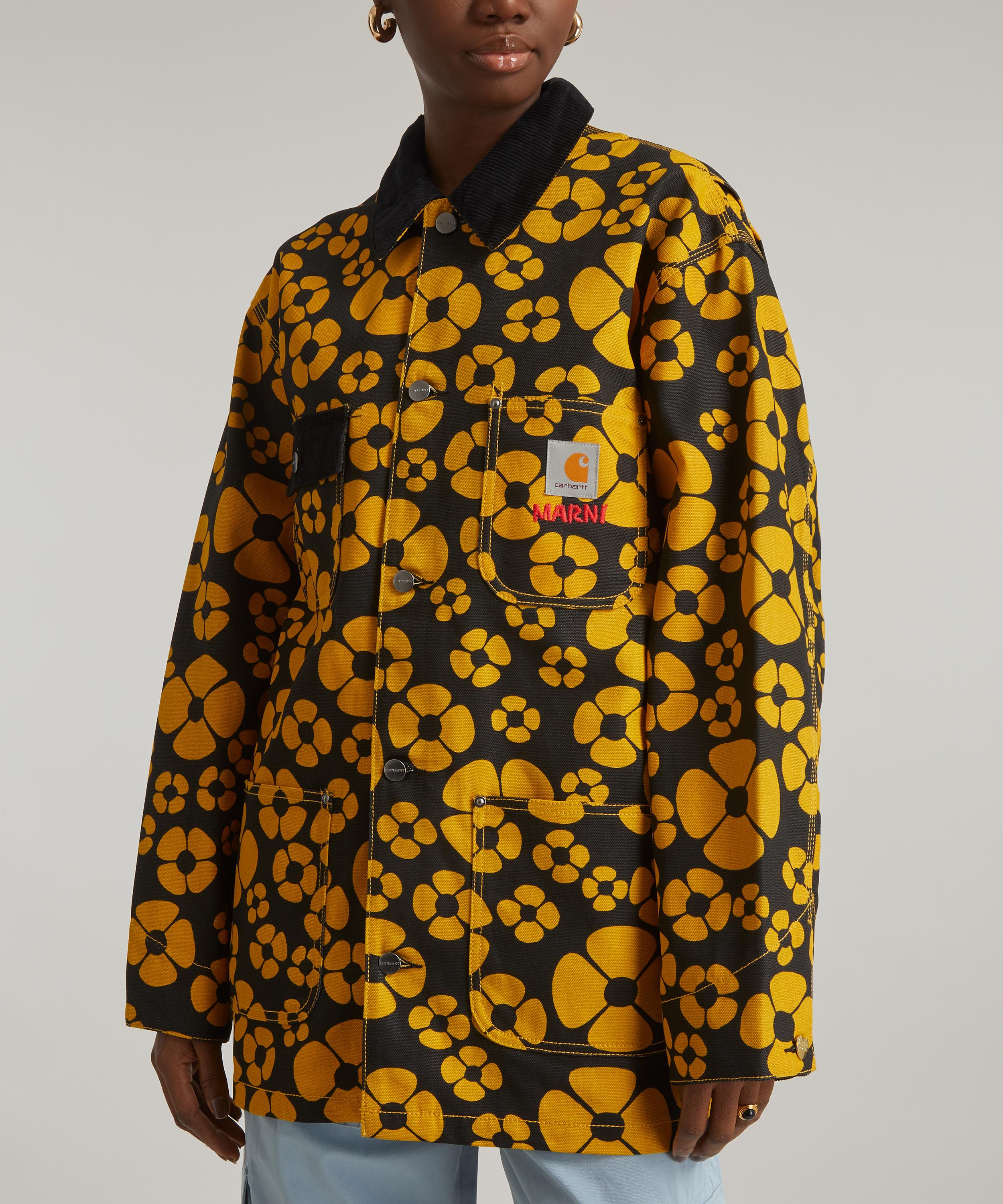 MARNI X CARHARTT WIP Yellow Oversized Floral Jacket | Liberty