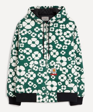 MARNI X CARHARTT WIP - Floral Hooded Jacket image number 0