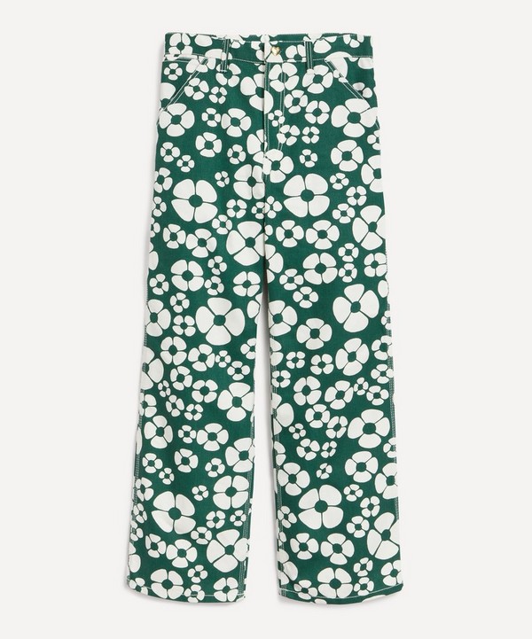 MARNI X CARHARTT WIP - Floral Trousers image number null