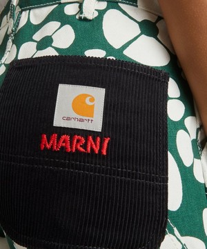 MARNI X CARHARTT WIP - Floral Trousers image number 4