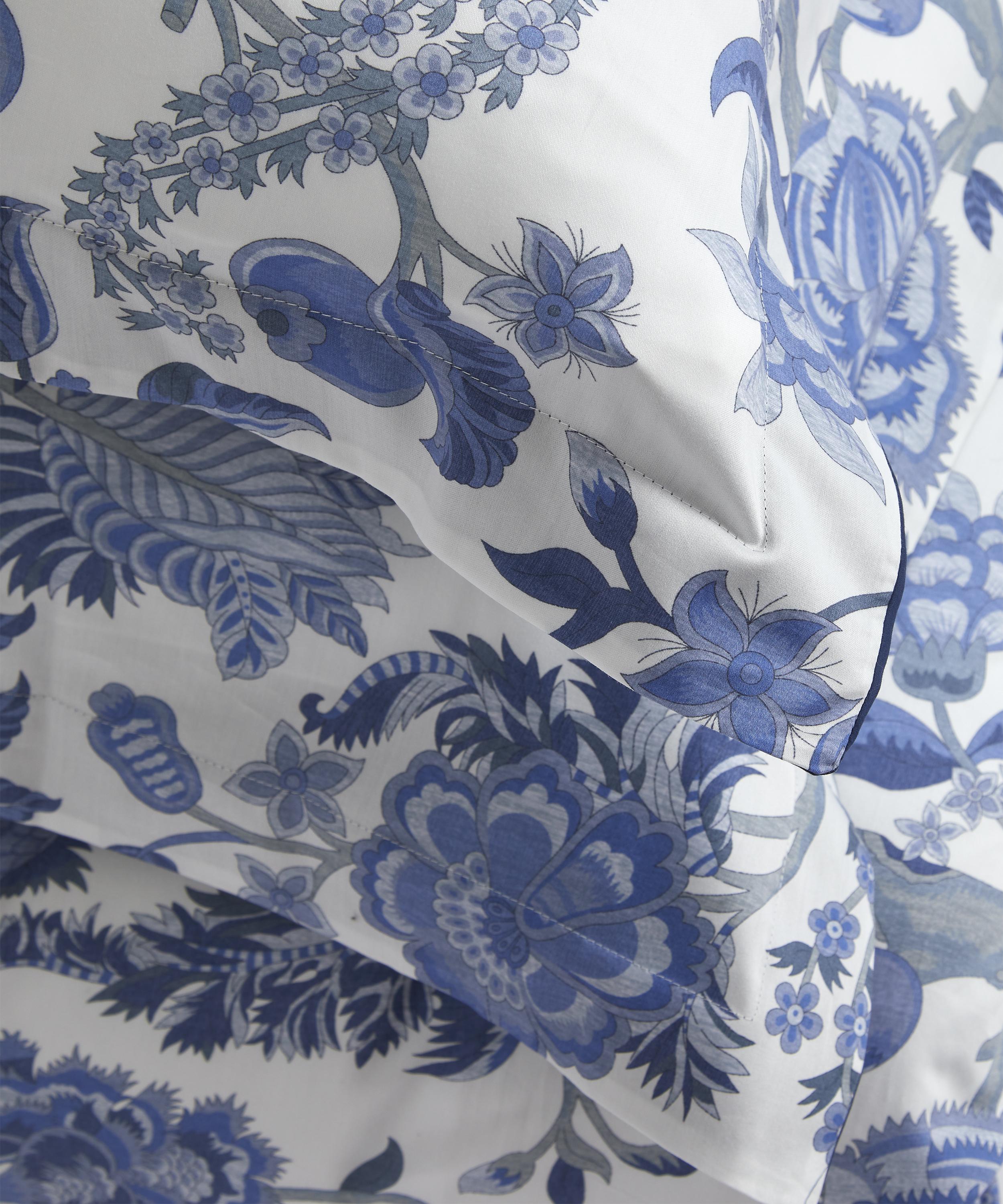 Liberty - Palampore Trail Lapis Cotton Sateen Double Duvet Cover Set image number 2