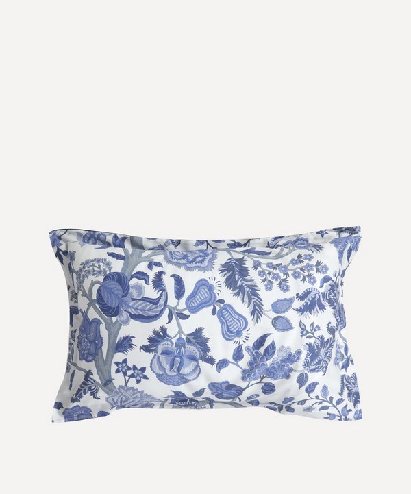 Liberty - Palampore Trail Lapis Cotton Sateen Standard Pillowcase image number null