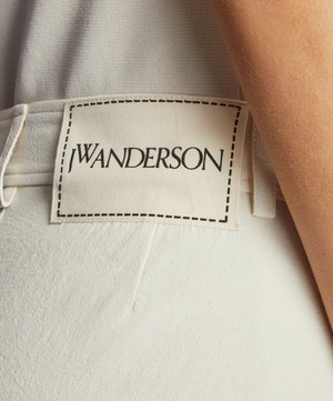 JW Anderson - Asymmetric Panelled Midi-Skirt image number 4