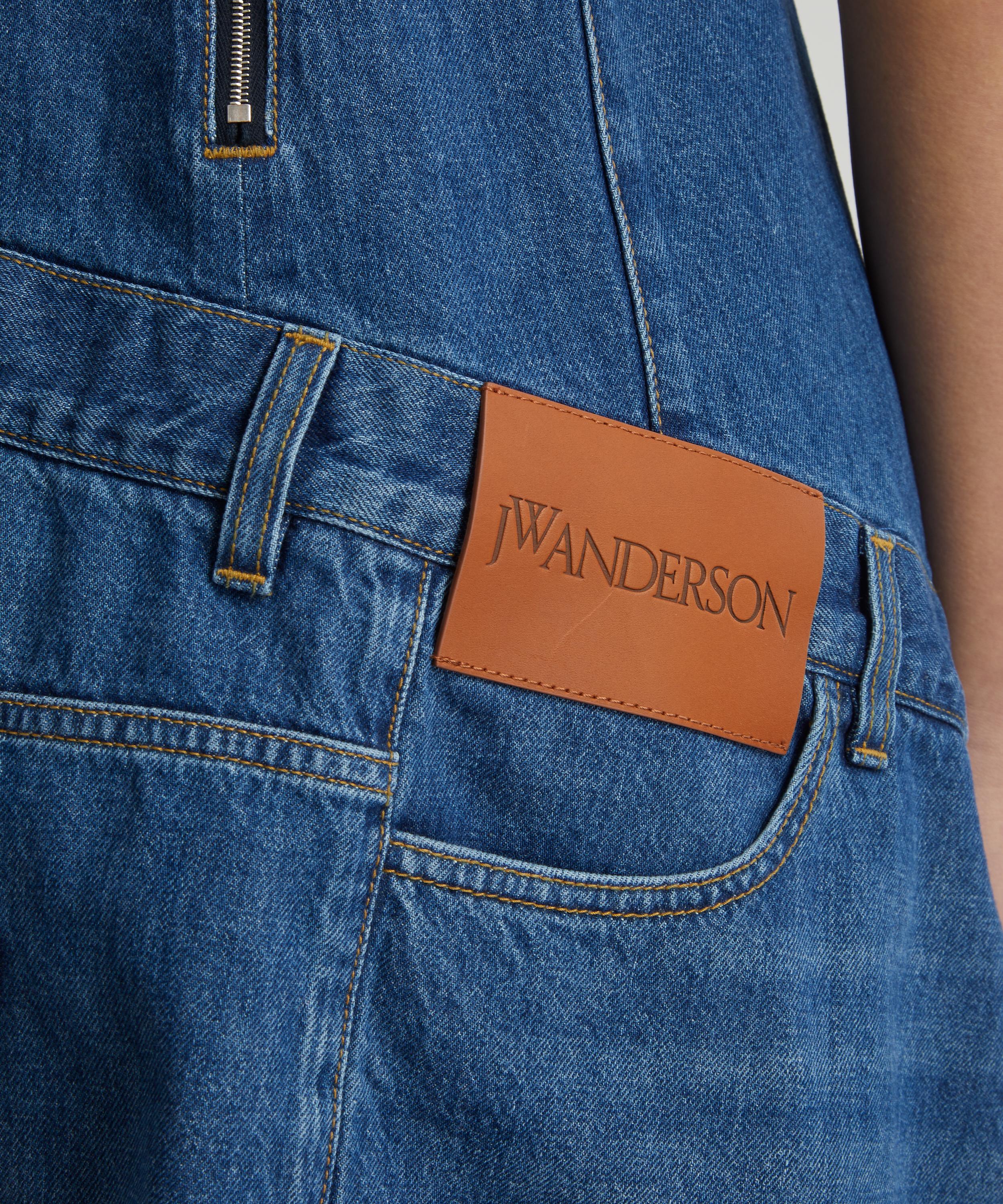 JW Anderson - Distressed Denim Camisole Dress image number 4