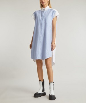 JW Anderson - Double Layer Mini Shirtdress image number 2