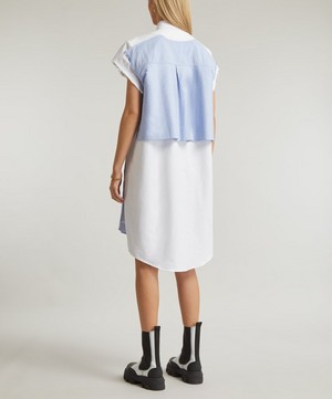 JW Anderson - Double Layer Mini Shirtdress image number 3
