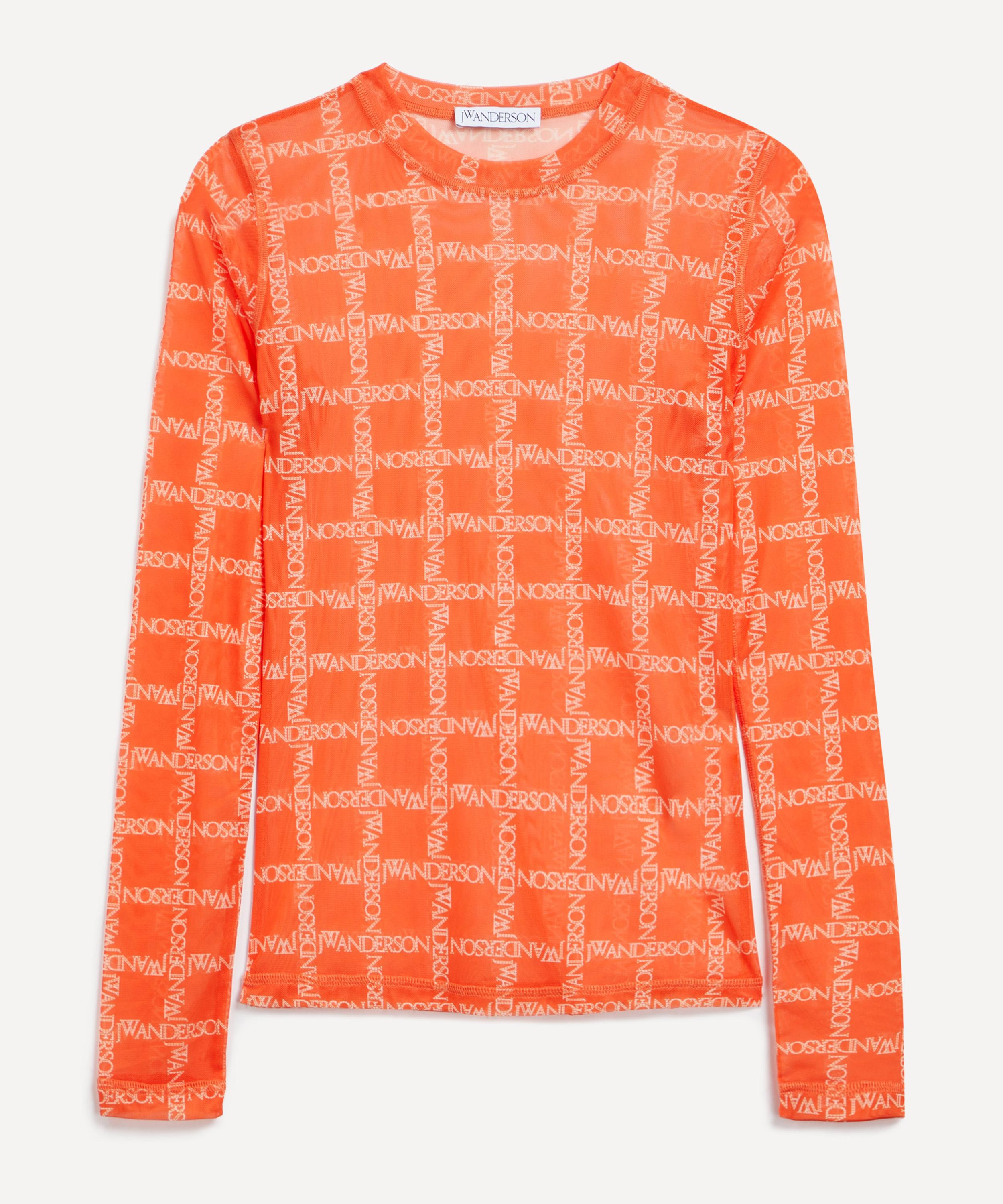 JW Anderson - Logo Grid Long-Sleeve Top image number 0