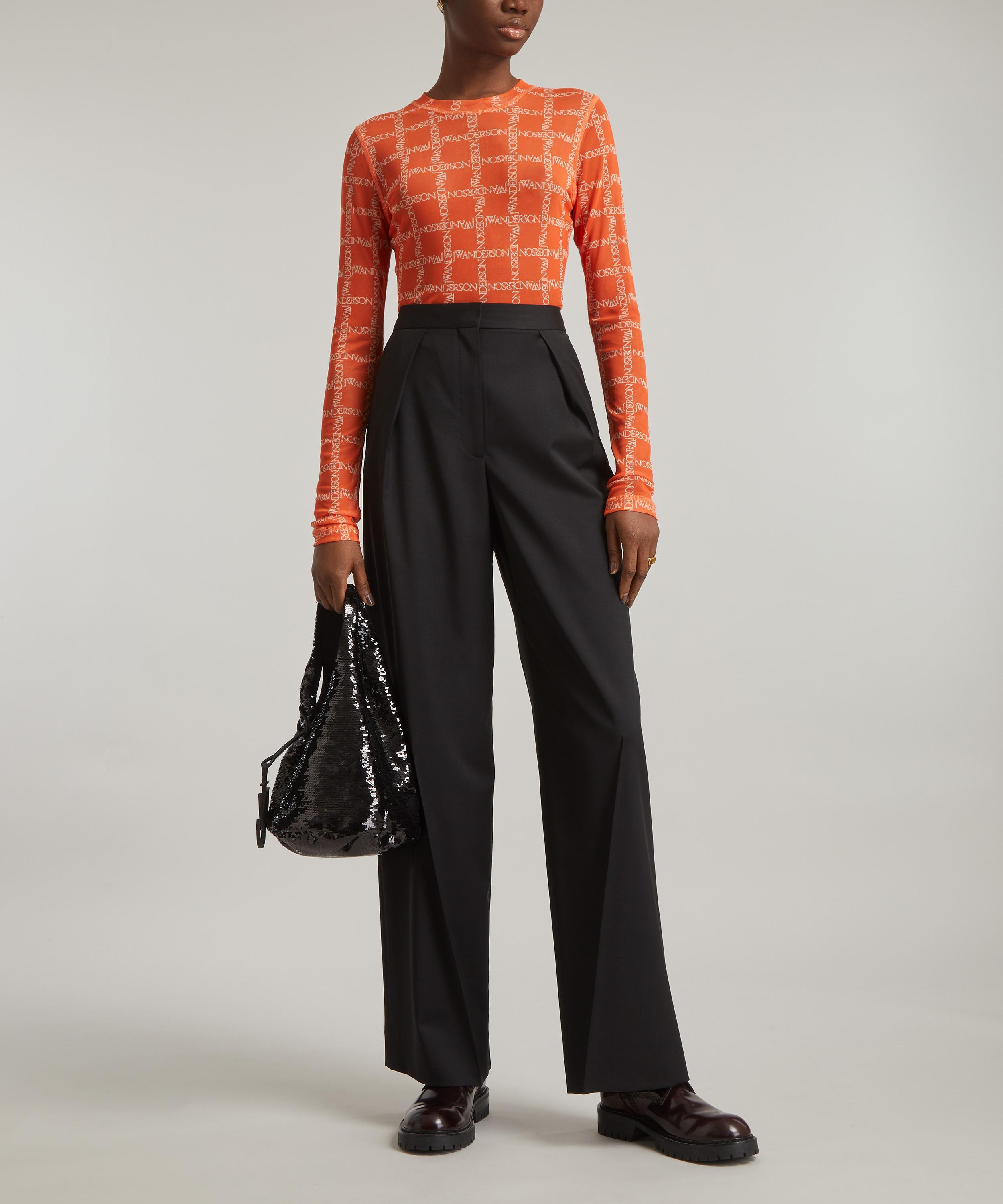 JW Anderson - Logo Grid Long-Sleeve Top image number 1