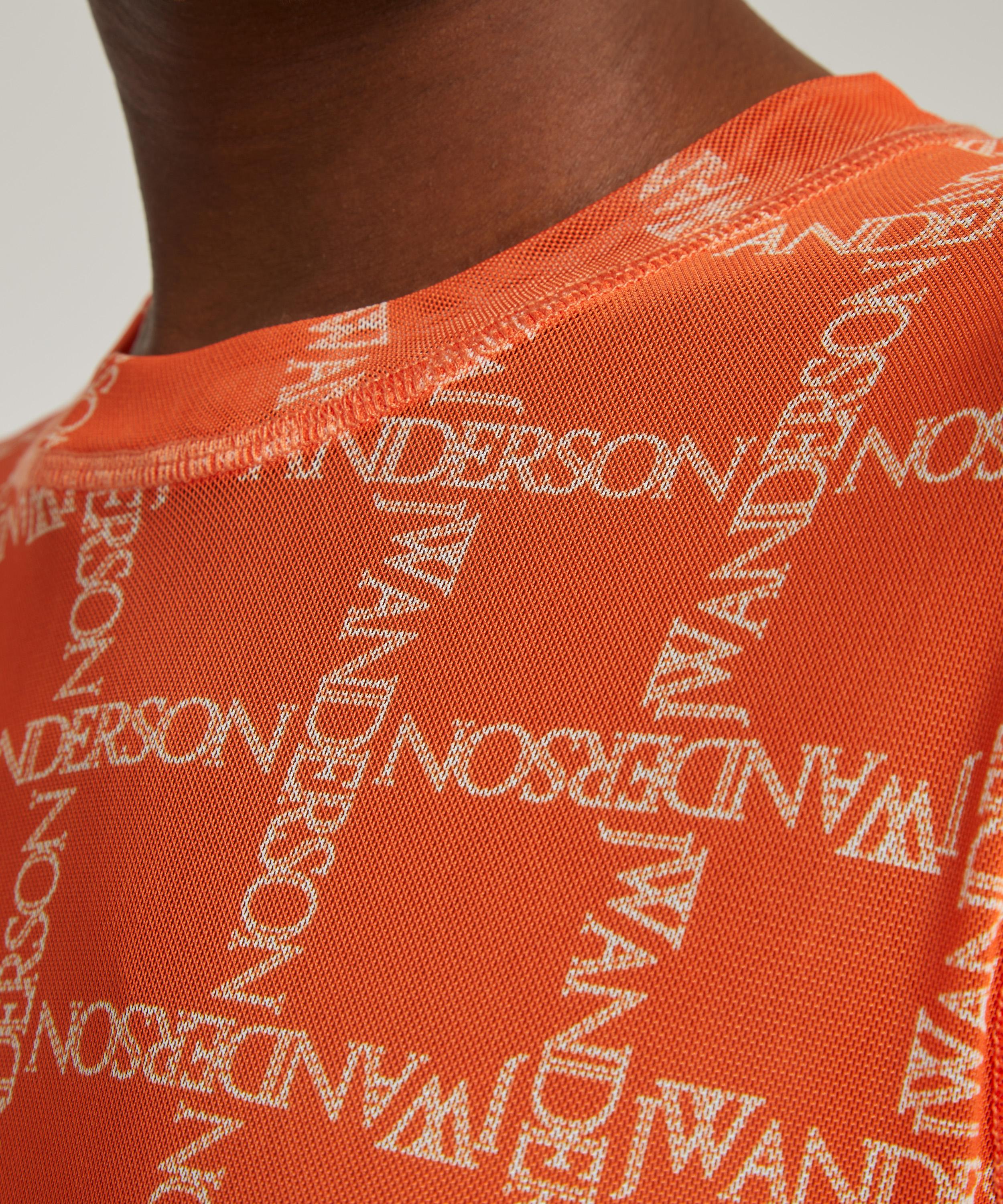 Monogram Mesh Top in Orange JW Anderson