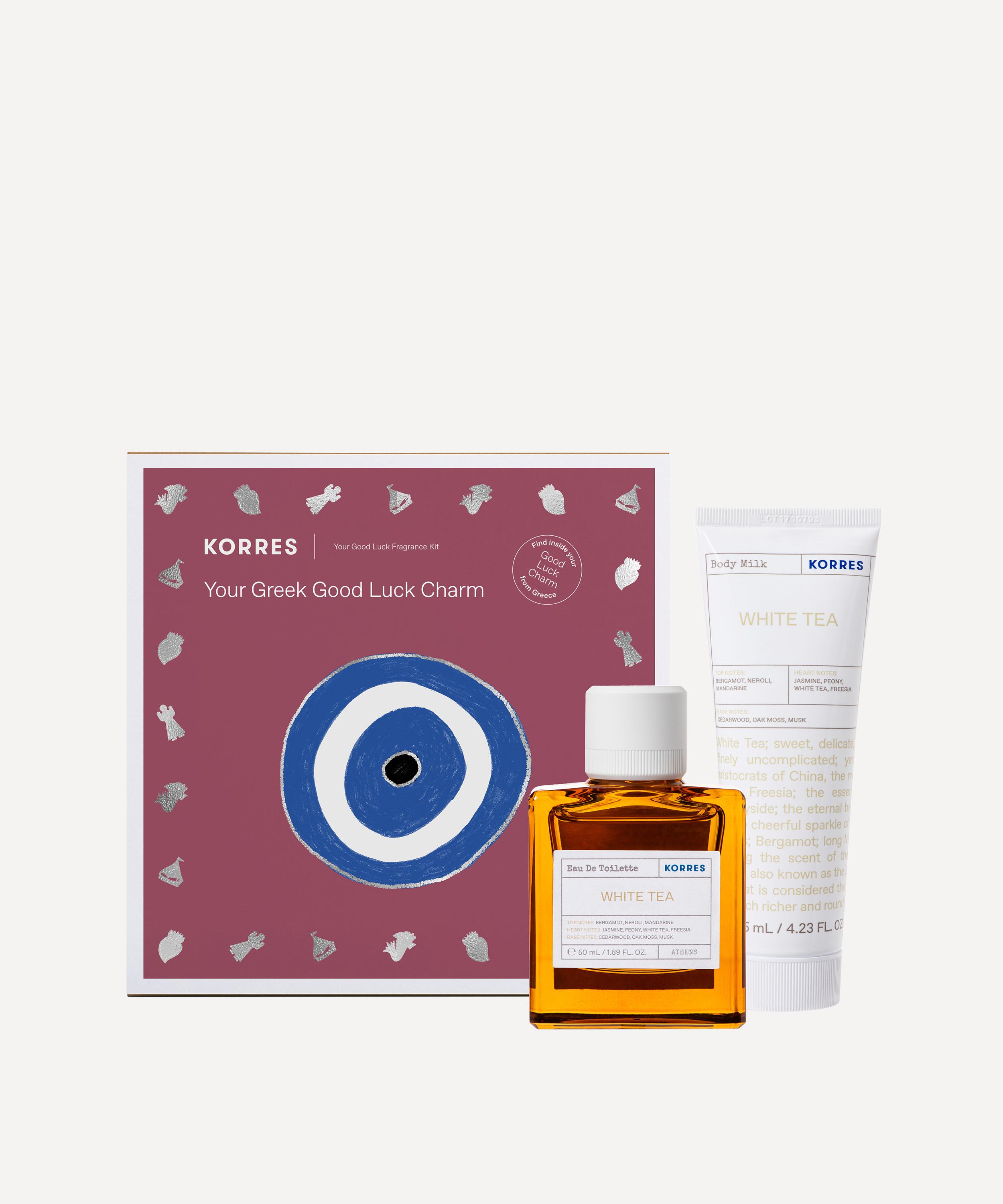 Korres - White Tea Eau de Toilette & Body Milk Gift Set image number 0
