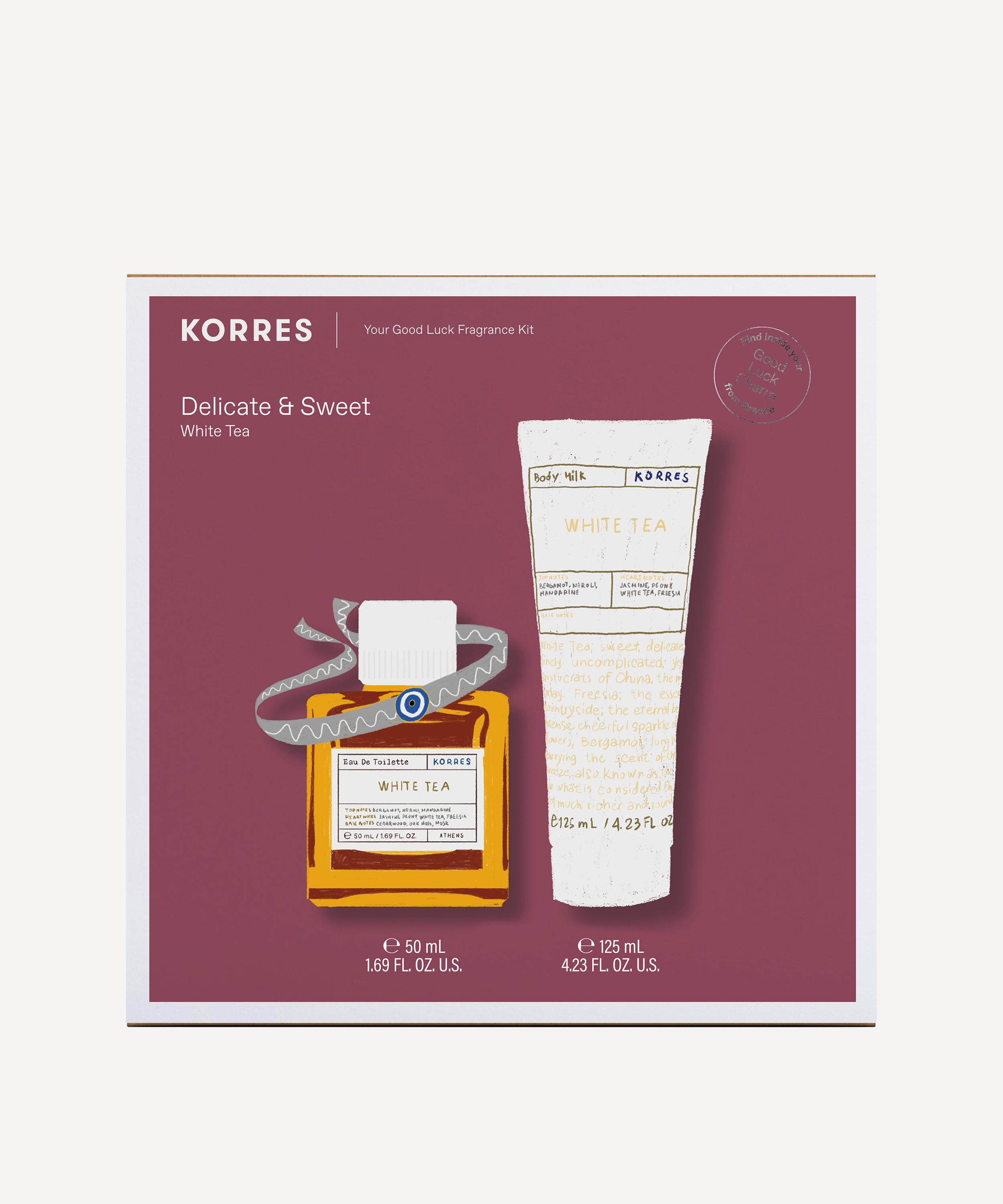 Korres - White Tea Eau de Toilette & Body Milk Gift Set image number 1