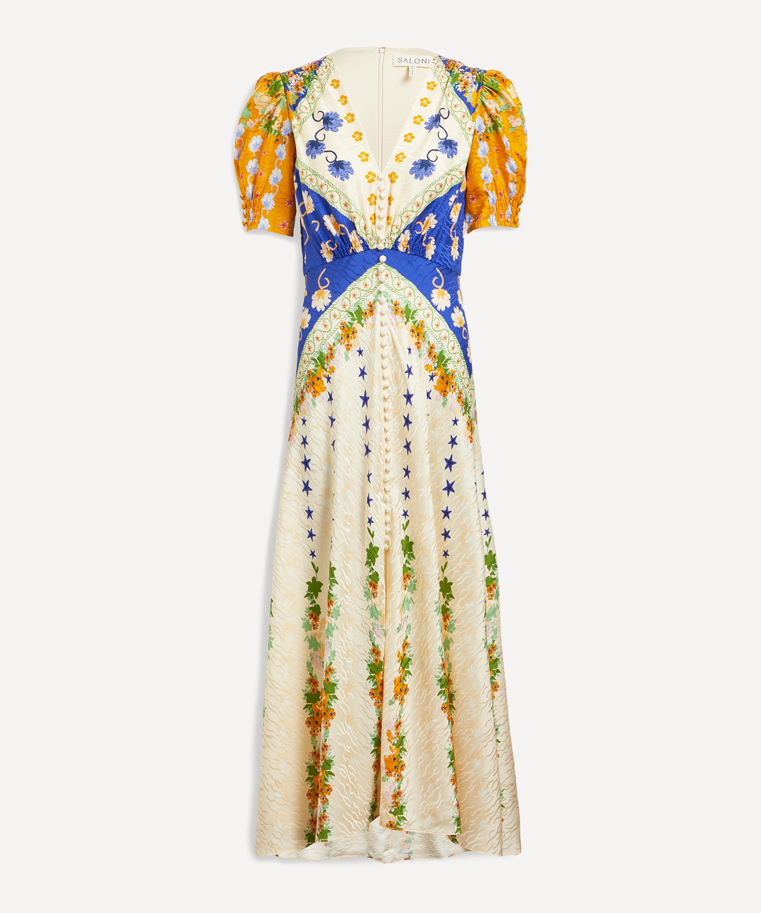 Saloni - Lea Willow Garden Dress image number 0