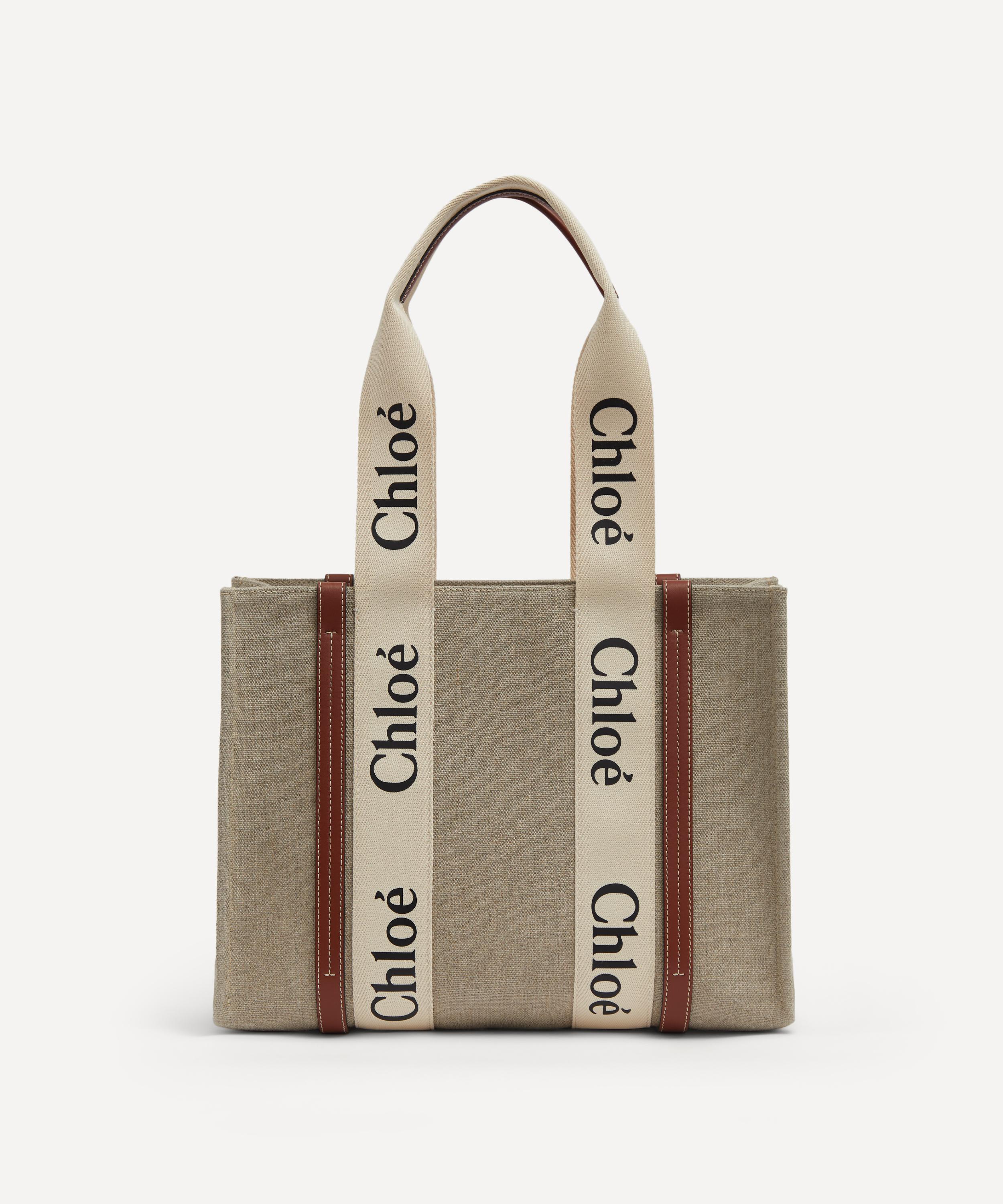 Chloé - Medium Woody Tote Bag image number 3